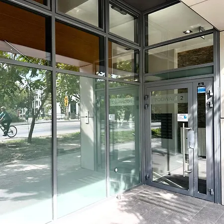 Podwale 2 31 - Self Check-in 20h - Parking & Lift Apartmán Vratislav